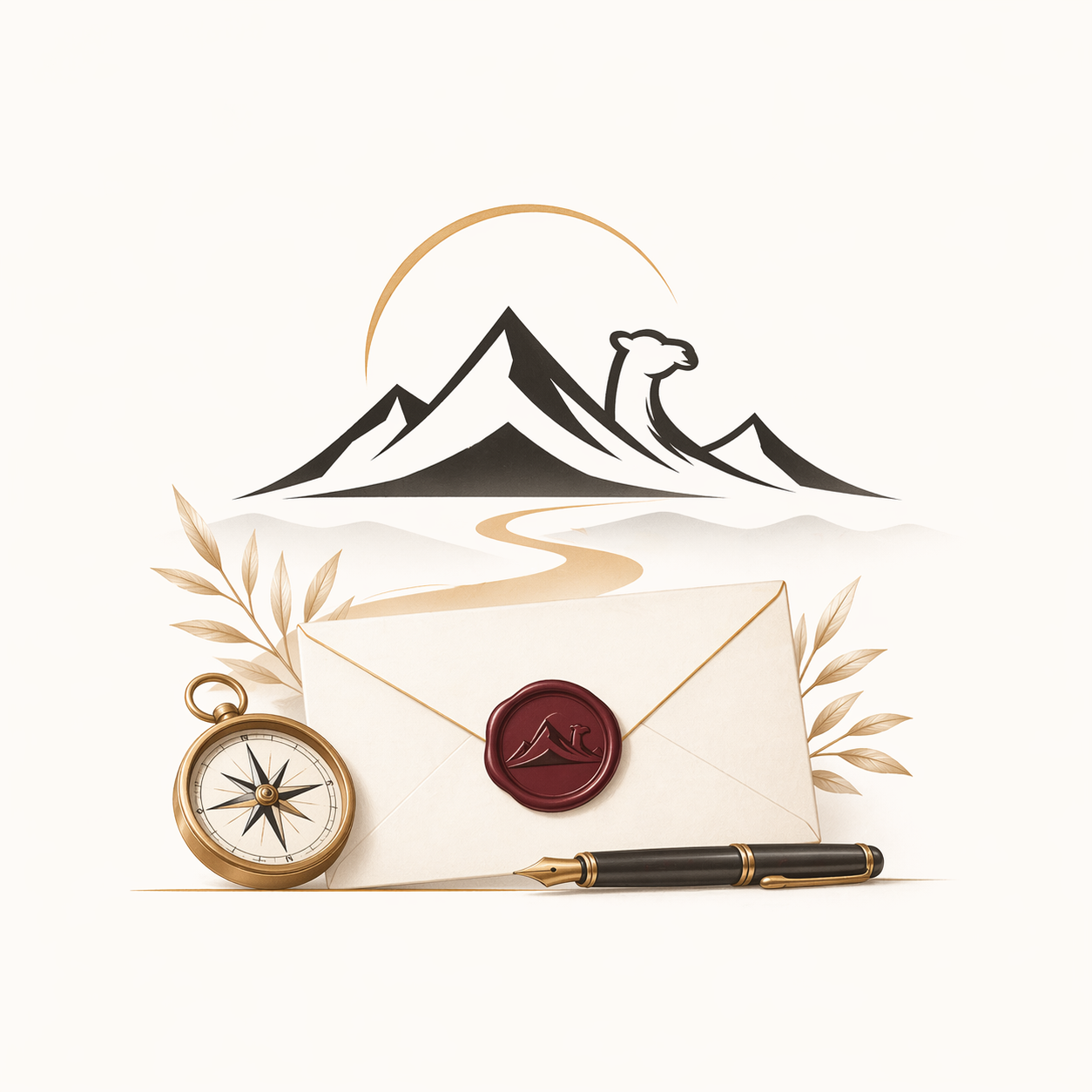Confidential envelope with wax seal